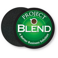 Premium Coasters .020 Gloss Copolyester Topcoat & 3/32" Rubber base / round
